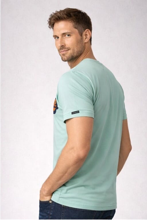 ODCC ROUND NECK PRINTED HALF SELEEVS  T02500 – photo 2