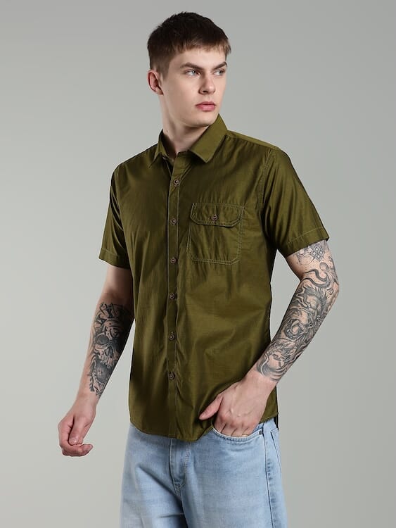 ODCC 1POCKET  SHIRT H/S YM0733 – photo 2
