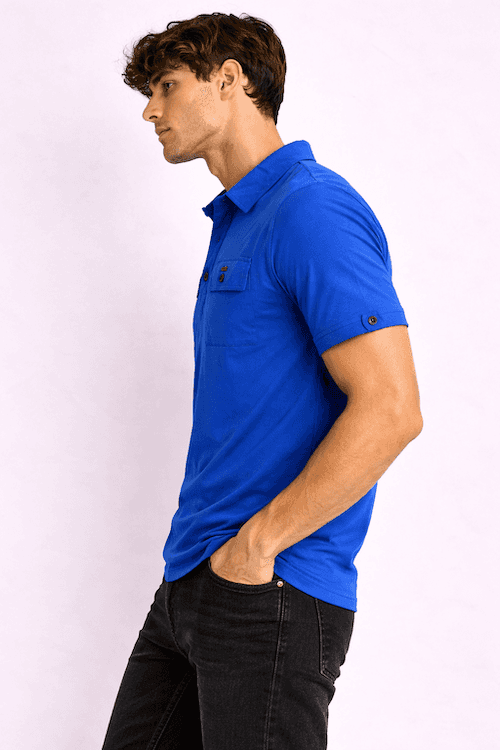 ODCC Collar T-Shirt with Pocket H/S T02464 – photo 3