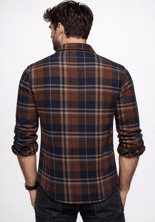 ODCC 1 Pocket Checkered Full Sleeve Shirt YM0789 – photo 3