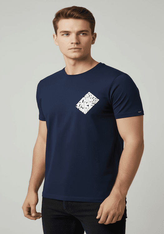 ODCC ROUND NECK PRINTED HALF SELEEVS  T02507 – photo 1