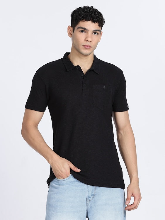 ODCC COLLAR PATCH POCKET H/S T02431