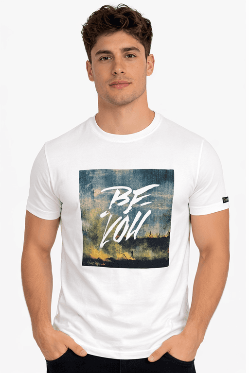 ODCC ROUND NECK PRINTED HALF SELEEVS T02517