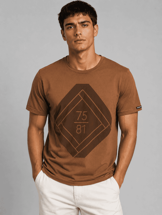 ODCC ROUND NECK PRINTED HALF SELEEVS T02537 – photo 1