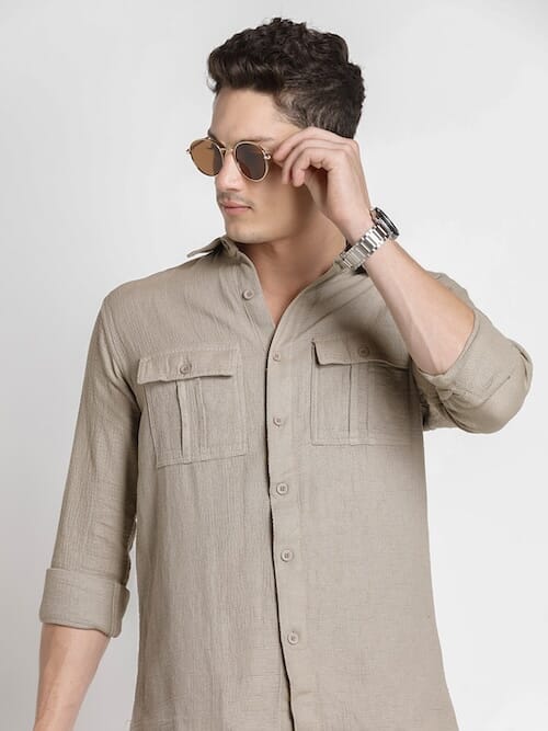 ODCC PLAIN  SHIRT F/S YM0688 – photo 7