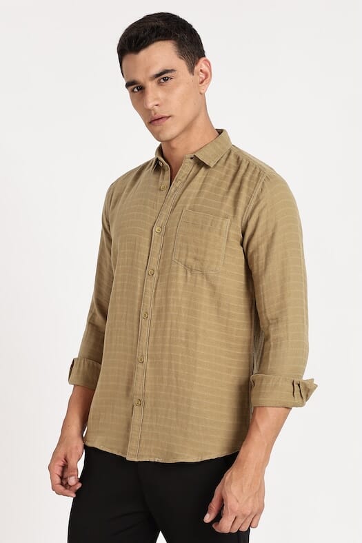 ODCC 1 POCKET TEXTURED SHIRT F/S RN0048 – photo 2