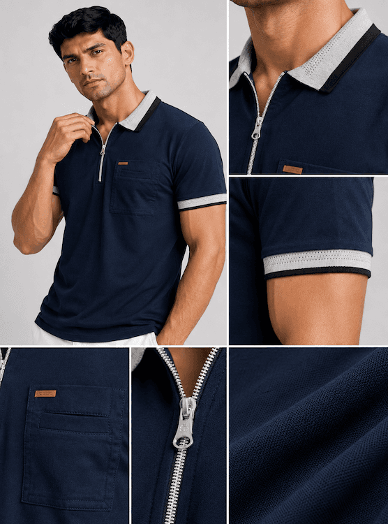 ODCC COLLAR  HALF SELEEVS T02550 – photo 5
