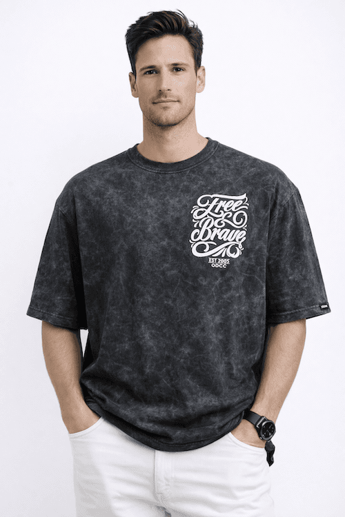 ODCC DROP SHOULDER PRINTED RT001
