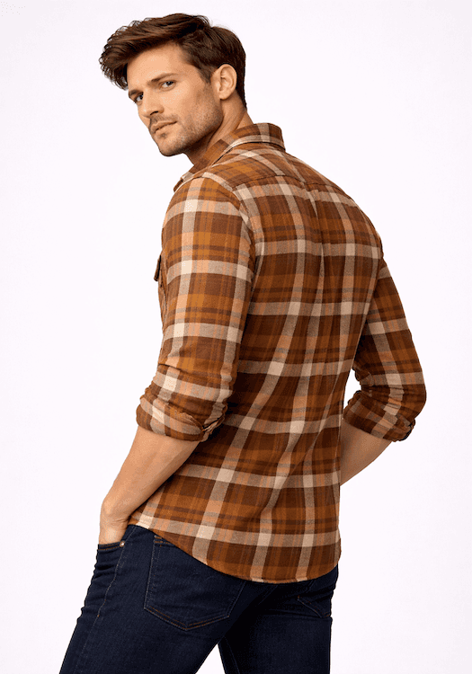 ODCC 1 Pocket Checkered Full Sleeve Shirt YM0782