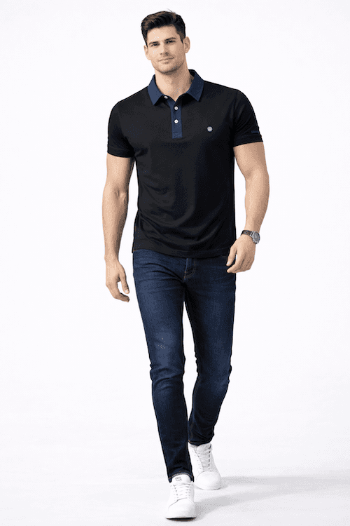 ODCC DENIM COLLAR H/S T02511 – photo 4