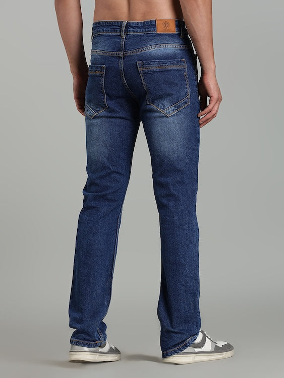 ODCC DARK BLUE ZIP TORN UP DENIM J1766 – photo 4