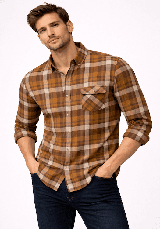 ODCC 1 Pocket Checkered Full Sleeve Shirt YM0782 – photo 1