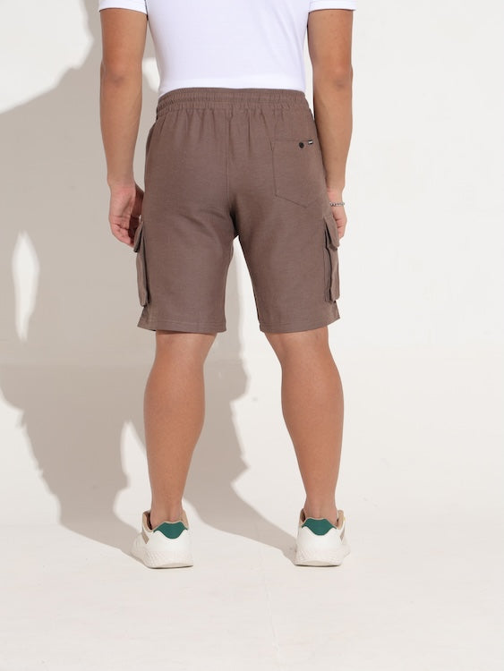ODCC LINEN CARGO  SHORTS T02421 – photo 5
