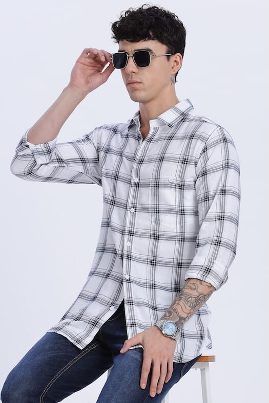 ODCC CHECKS SHIRT F/S YM0711 – photo 7