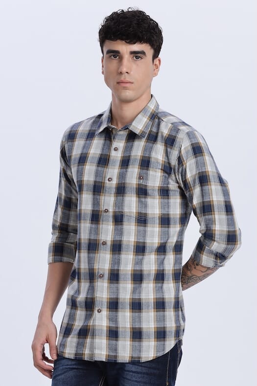 ODCC CHECKS SHIRT F/S YM0712 – photo 2