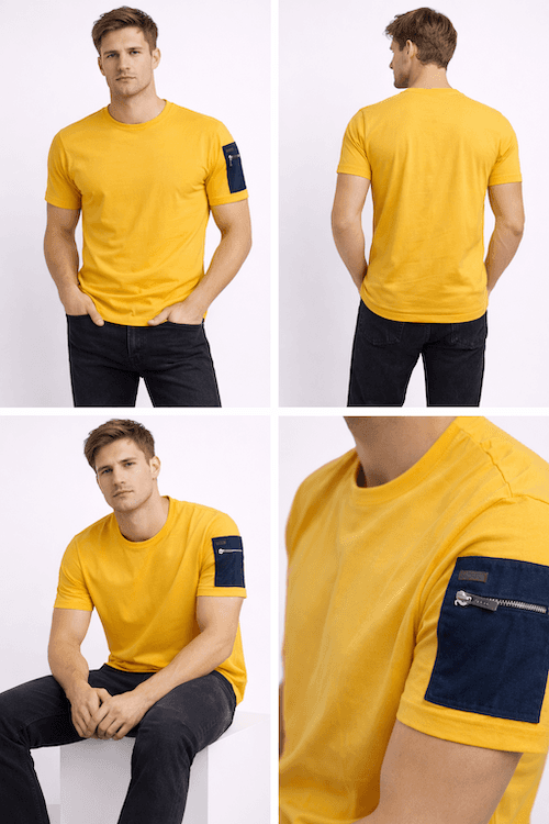 ODCC ROUND NECK WITH POCKET SLEEVES H/S T02476 – photo 6