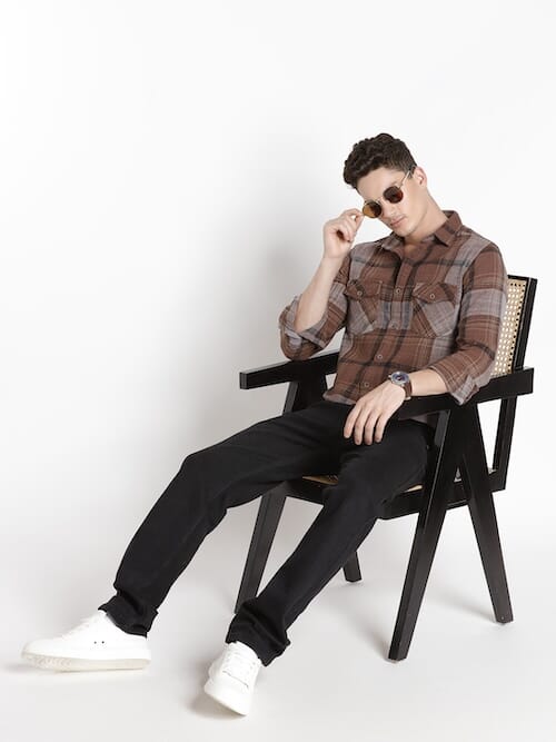 ODCC 2POCKET CHECK SHIRT F/S RN0035 – photo 7