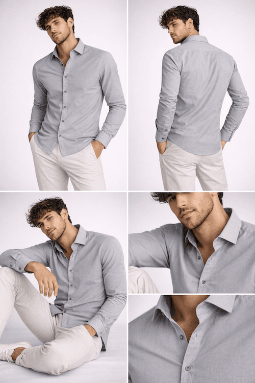 ODCC PLAIN SHIRT F/S YM0772 – photo 7