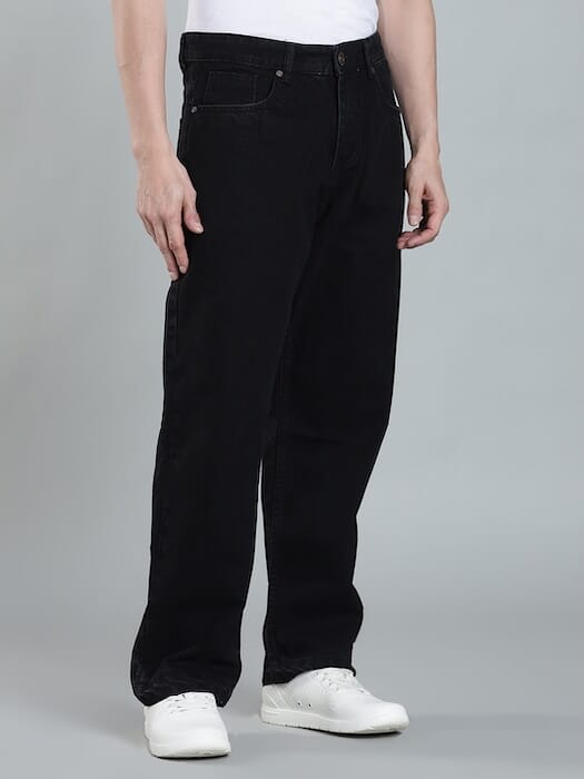 ODCC BAGGY FIT BLACK DENIM J1760 – photo 3