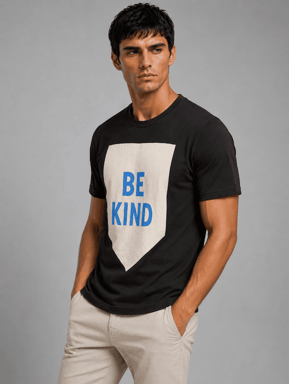 ODCC ROUND NECK PRINTED HALF SELEEVS T02529 – photo 5