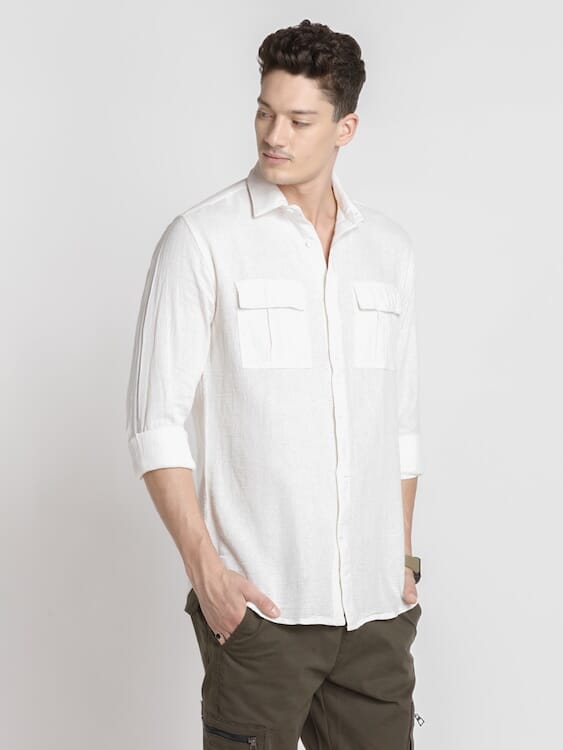 ODCC PLAIN  SHIRT F/S YM0689 – photo 3