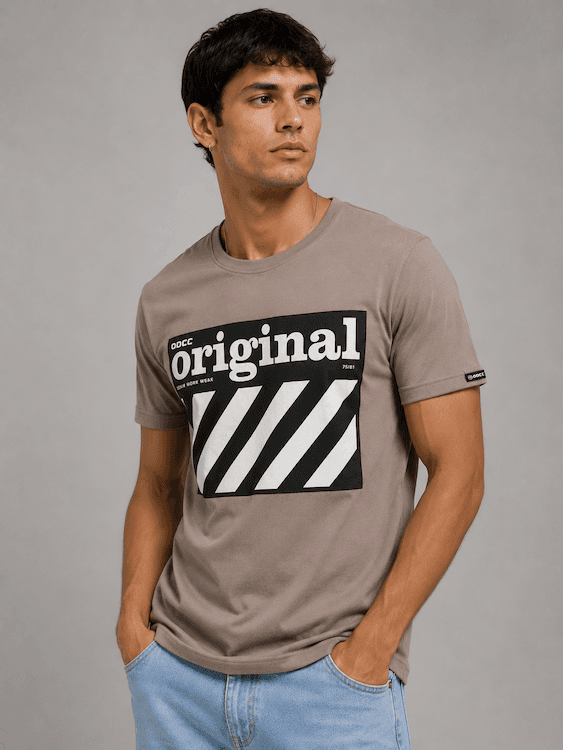 ODCC ROUND NECK PRINTED HALF SELEEVS T02532 – photo 2