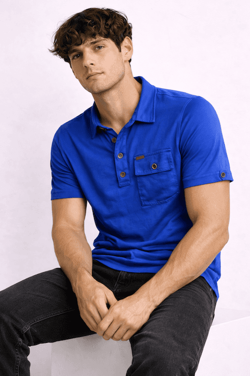 ODCC Collar T-Shirt with Pocket H/S T02464 – photo 2