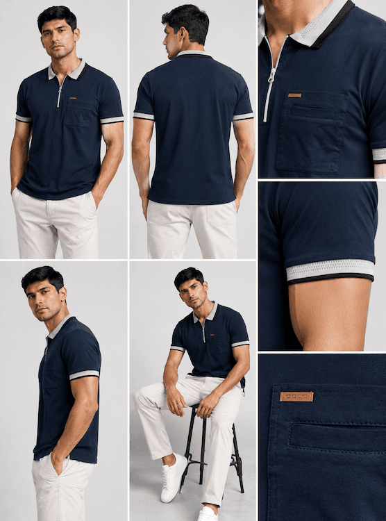 ODCC COLLAR  HALF SELEEVS T02550 – photo 6