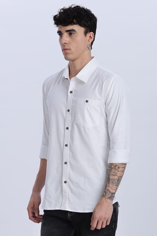 ODCC PLAIN SHIRT F/S YM0701 – photo 2