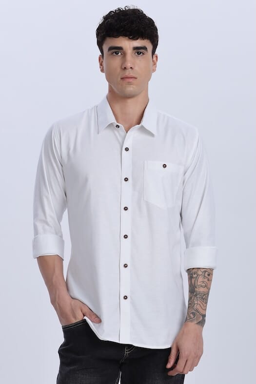ODCC PLAIN SHIRT F/S YM0701