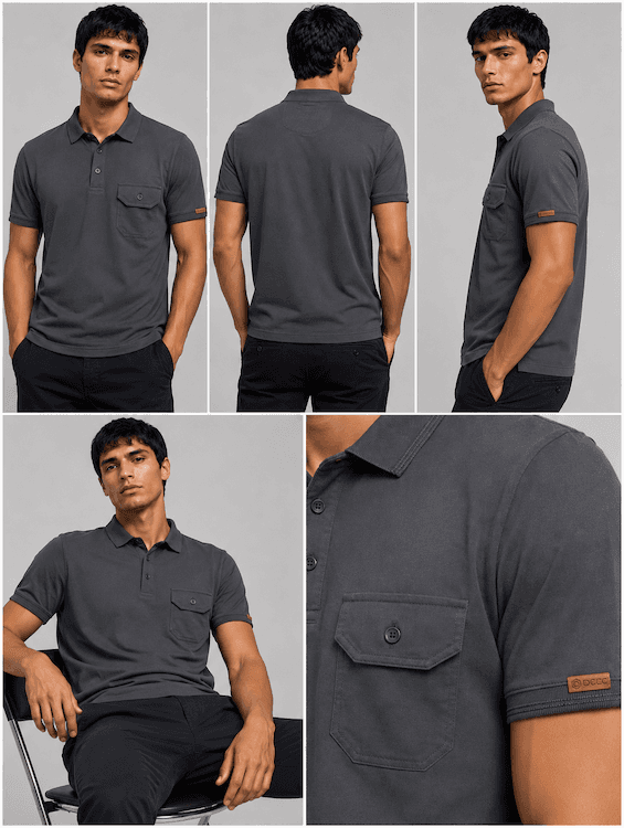 ODCC COLLAR HALF SELEEVS T02548 – photo 7
