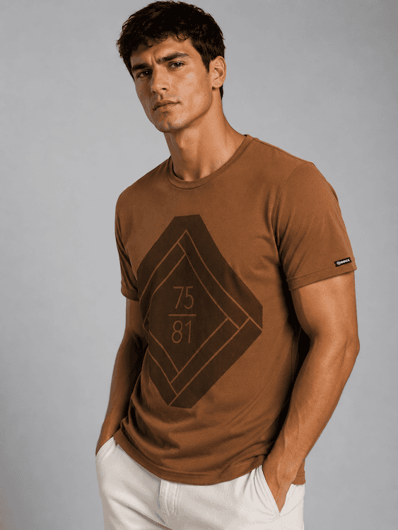 ODCC ROUND NECK PRINTED HALF SELEEVS T02537 – photo 3