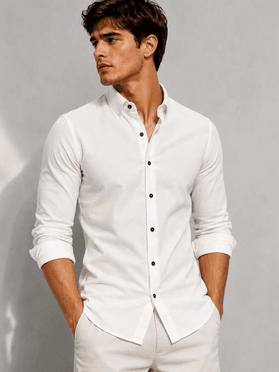 ODCC PLAIN SHIRT FULL SELEEVS  YM0801 – photo 1