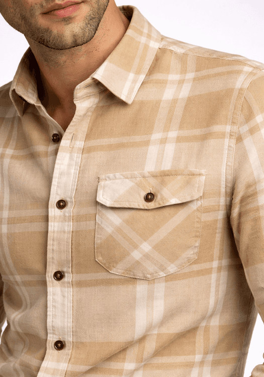 ODCC 1 Pocket Checkered Full Sleeve Shirt YM0790