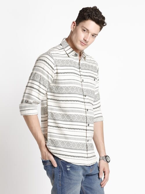 ODCC H STRIPES   SHIRT F/S RN0029 – photo 6