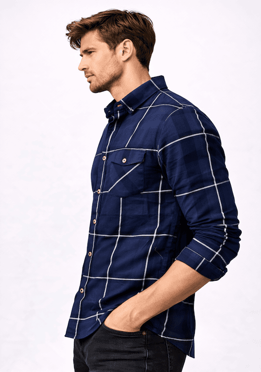 ODCC 1 Pocket Checkered Full Sleeve Shirt YM0784 – photo 2