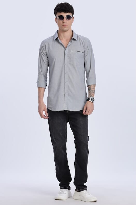 ODCC PLAIN SHIRT F/S YM0709 – photo 6