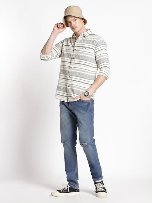 ODCC H STRIPES   SHIRT F/S RN0029 – photo 2