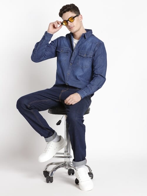 ODCC DENIM SHIRT F/S RN0032B – photo 6